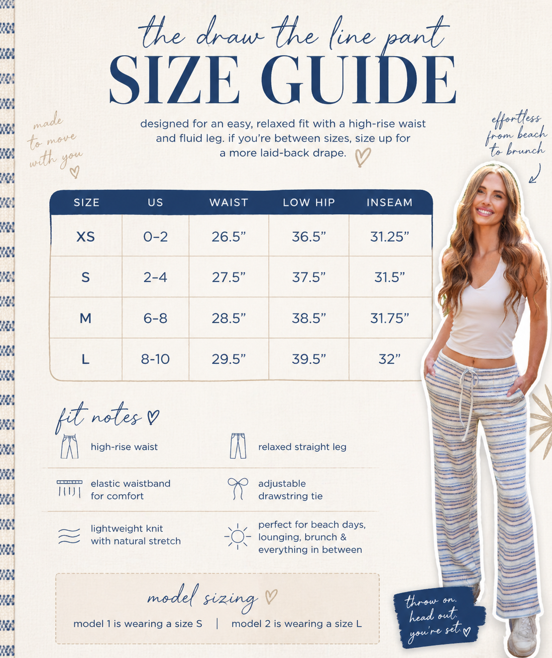 the draw the line pant