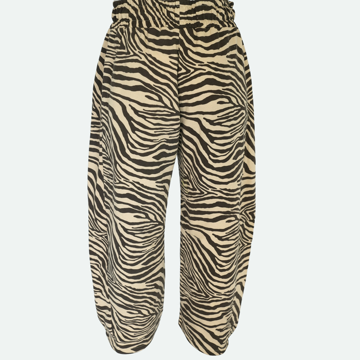 the wild card barrel sweatpants (brown+beige)