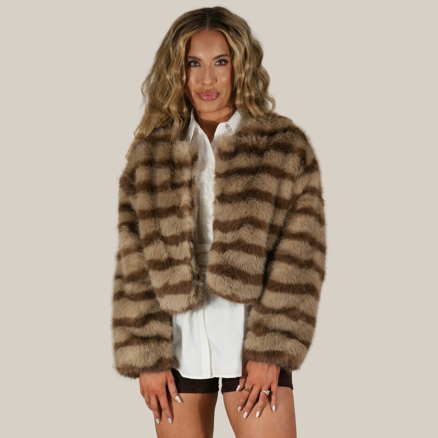 "the inheritance" cropped jacket