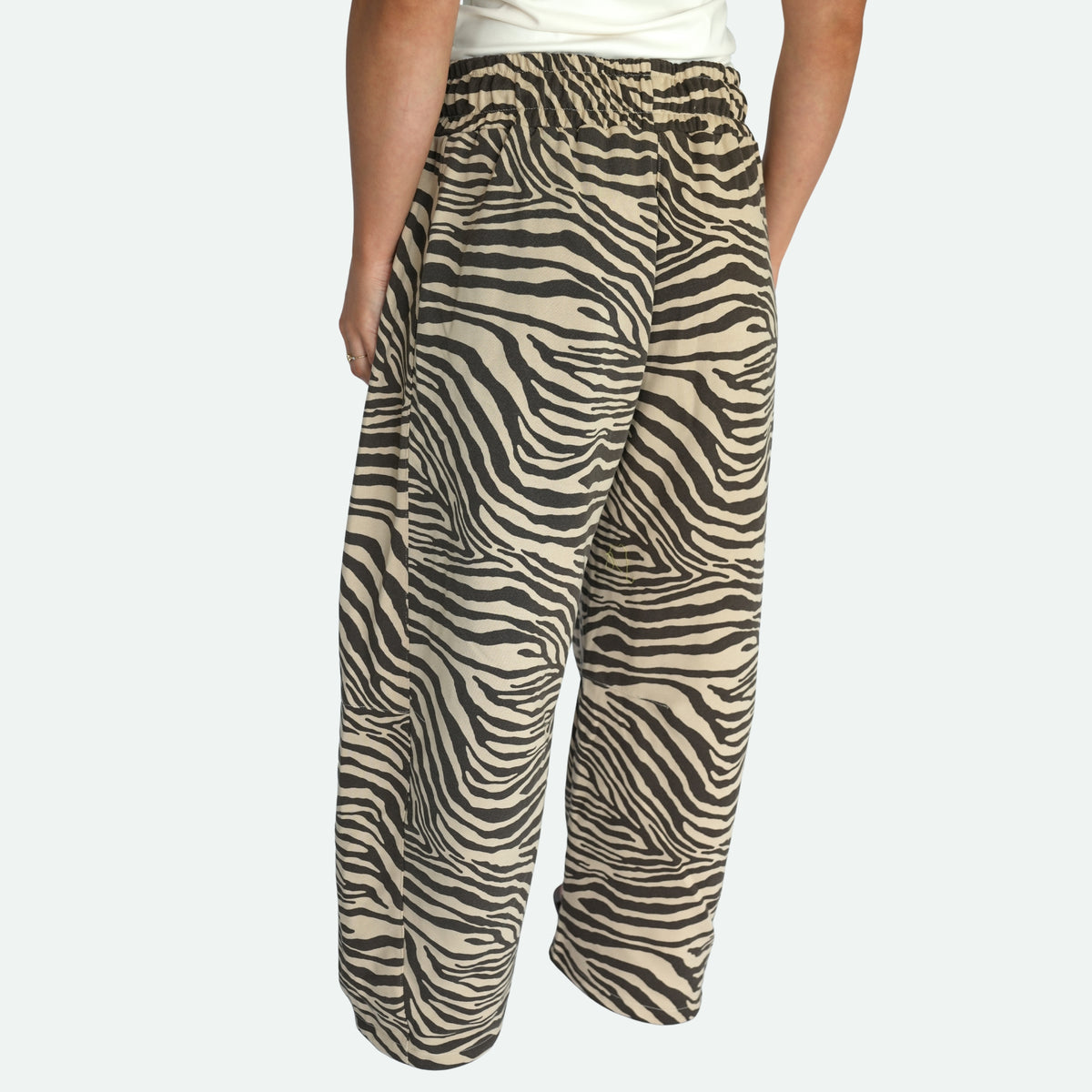the wild card barrel sweatpants (brown+beige)