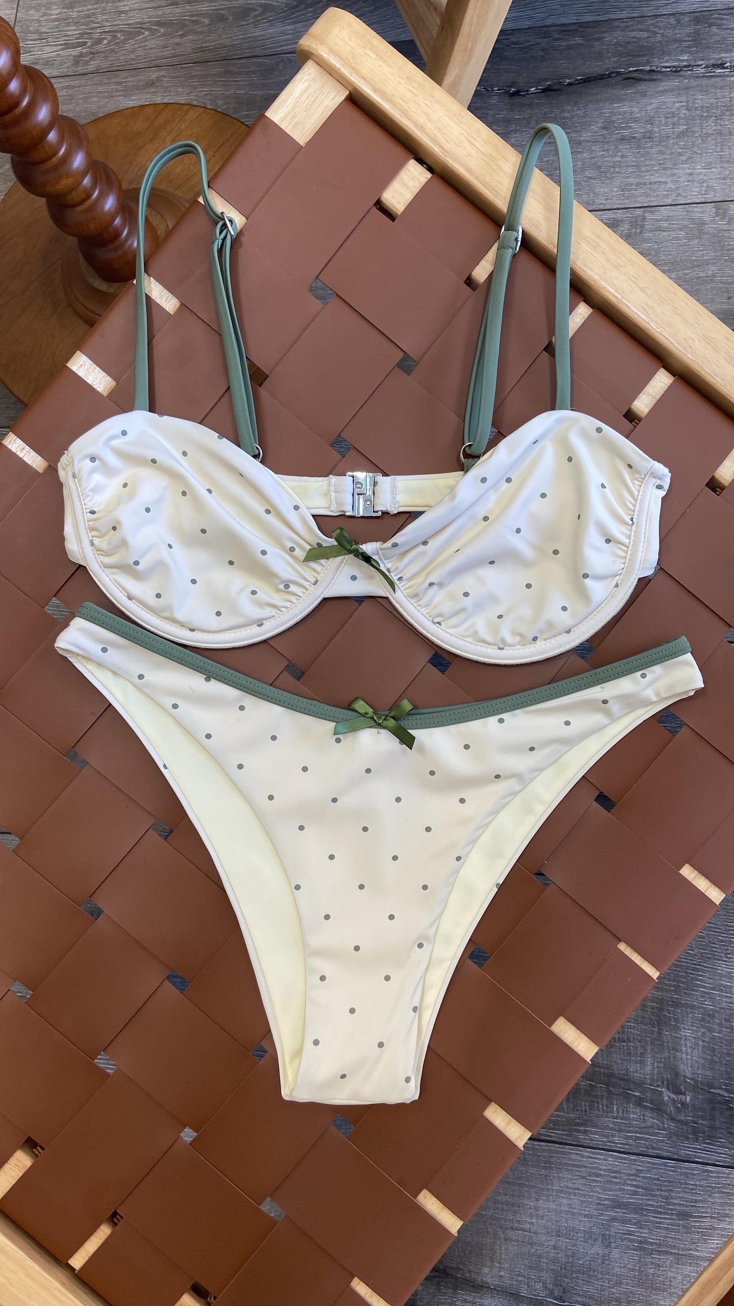the dolce dot bikini set