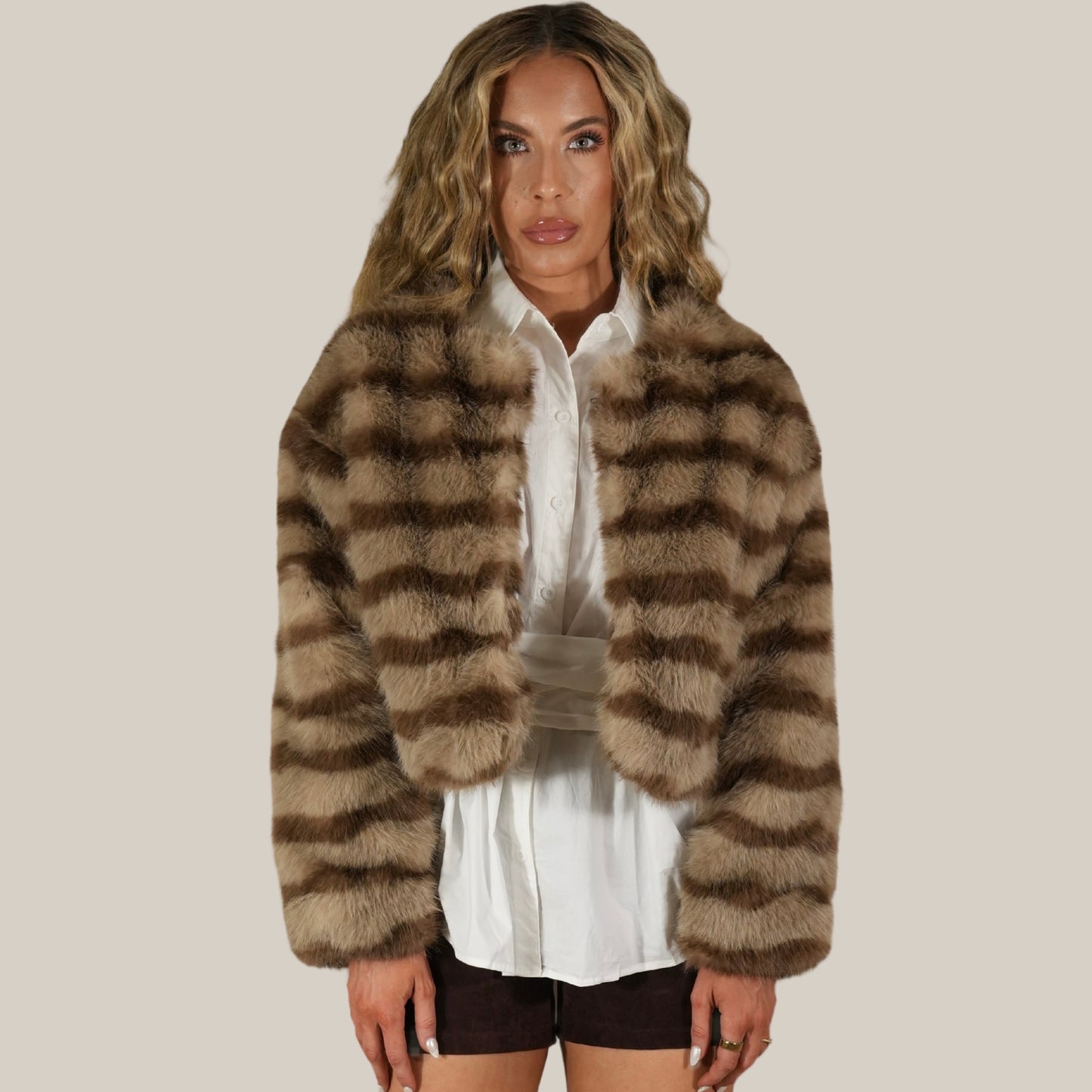 "the inheritance" cropped jacket