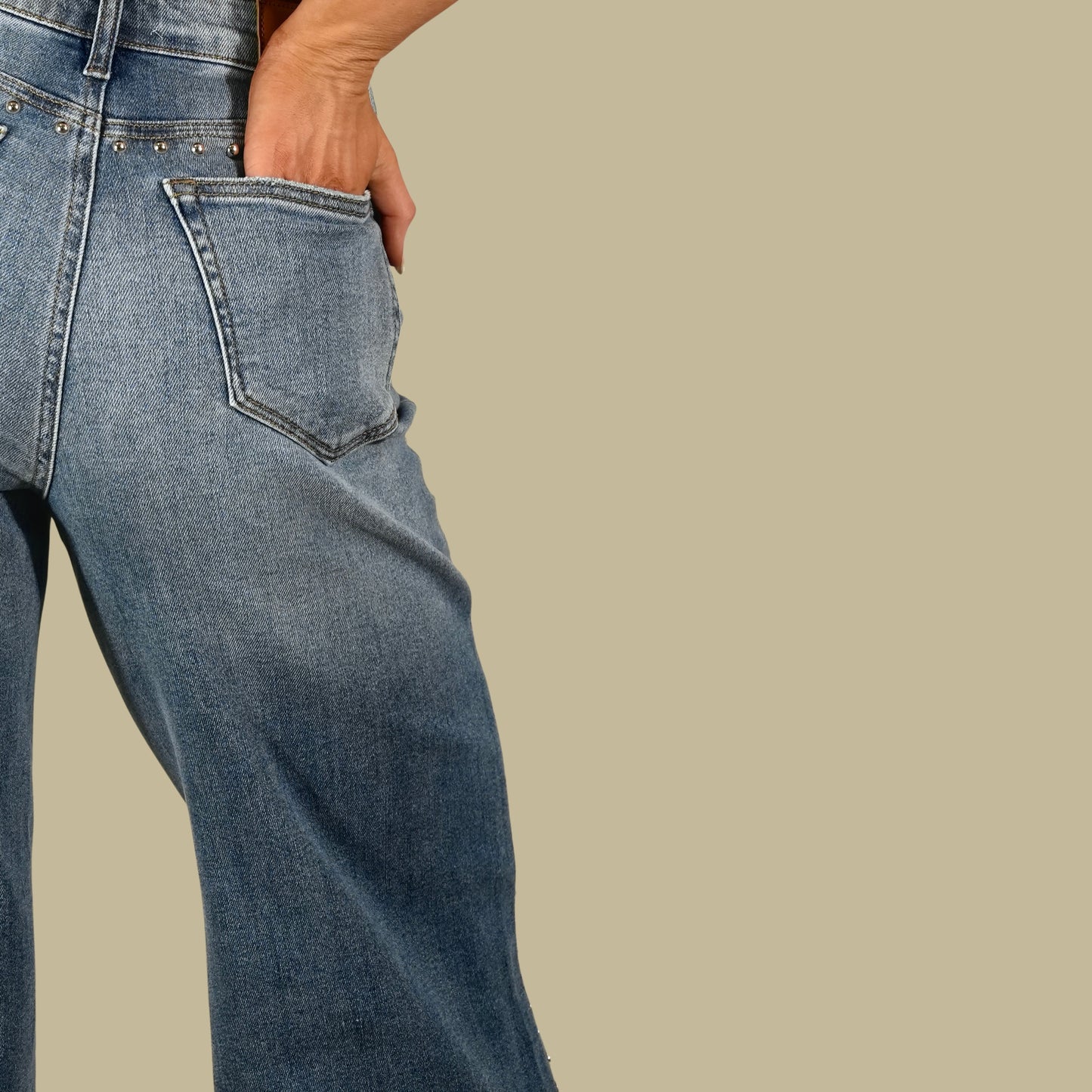 the “tell me ’bout it, stud” jean