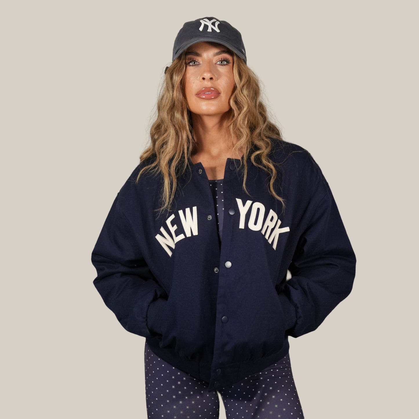 "the dugout" dot fitted long sleeve