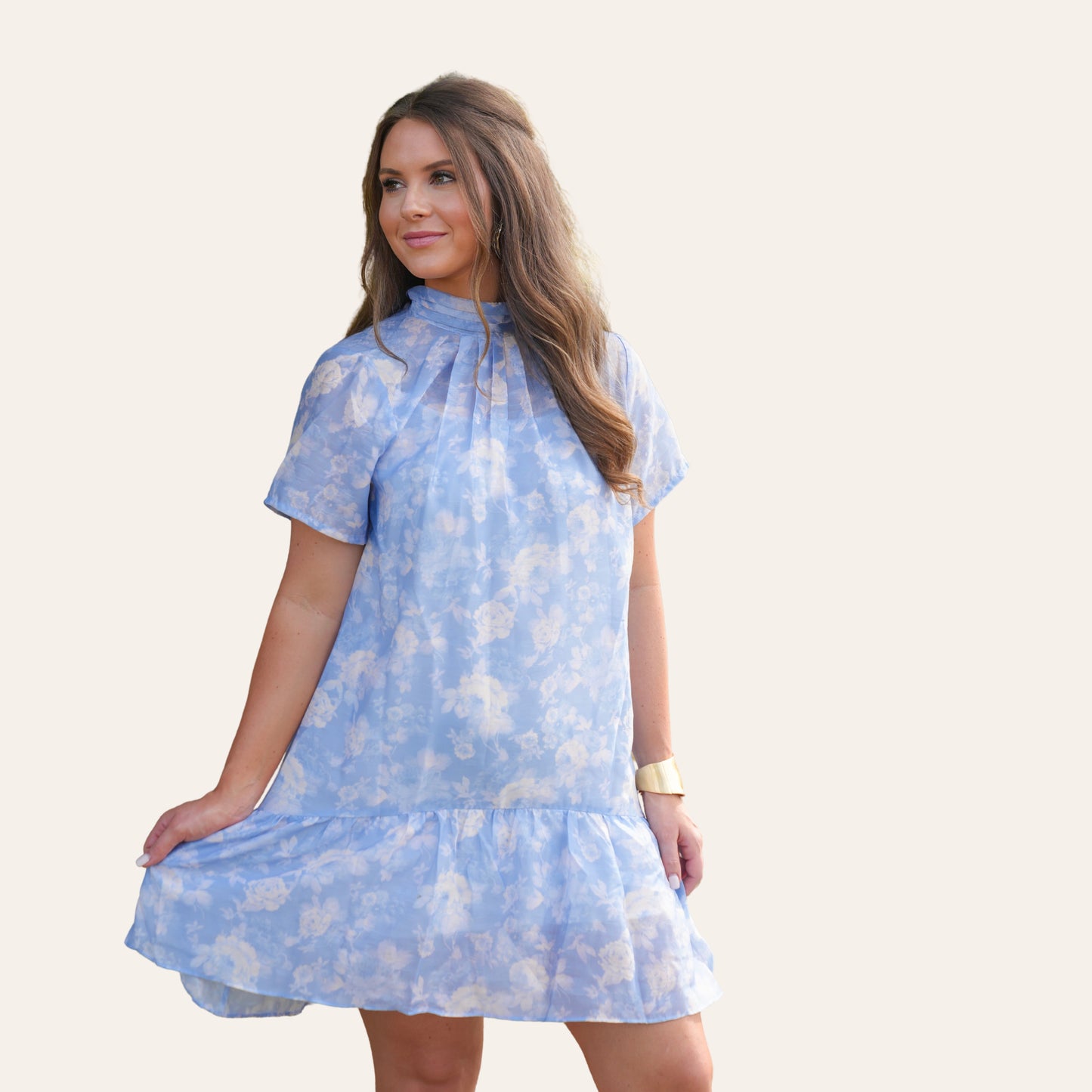 back in bleu mini