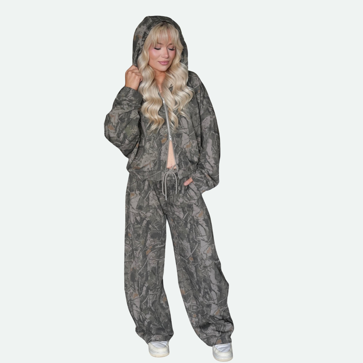 GUNPOWDER & LEAD CAMO ZIP-UP JACKET